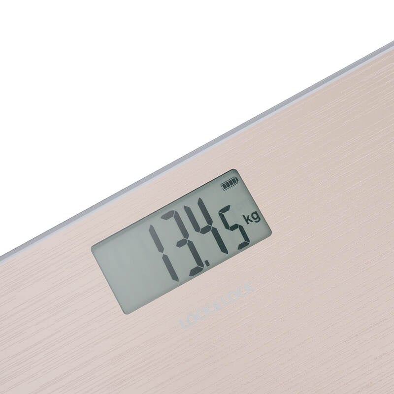 Cân Sức Khỏe Điện Tử Locknlock Dùng Trong Gia Đình, Pin Sạc - 180Kg -  ENC526SLV, , large image number null